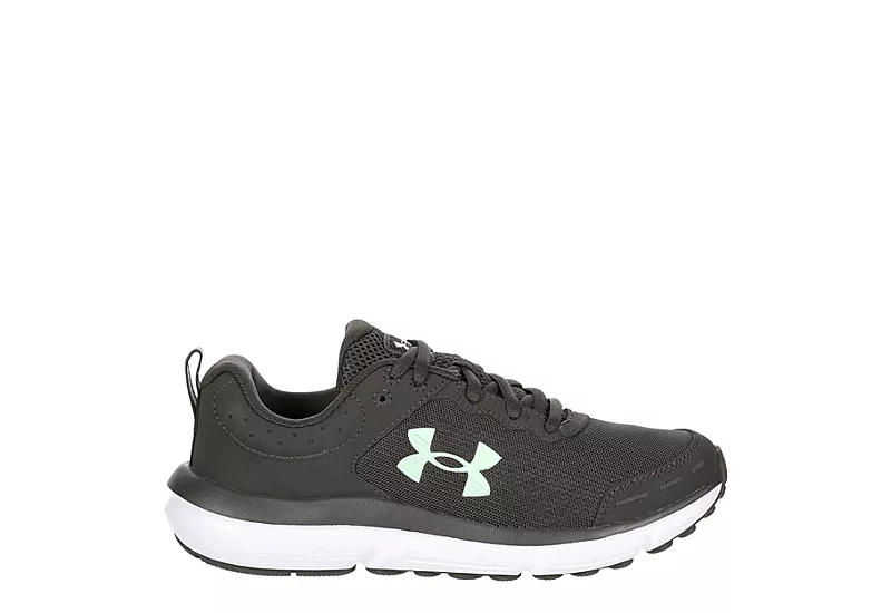 Under Armour Womens Charged Assert 10 Running Shoe - Dark Grey 4 Under Armour Womens Charged Assert 10 Running Shoe - Dark Grey - Image 2