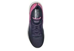 Skechers Womens Go Walk Massage Fit Running Shoe - Navy -Cheap Nike || Skechers || heydude Store US 01 401929 03