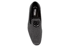 Stacy Adams Mens Swagger Studded Slip On Oxford - Black -Cheap Nike || Skechers || heydude Store US 01 420069 05