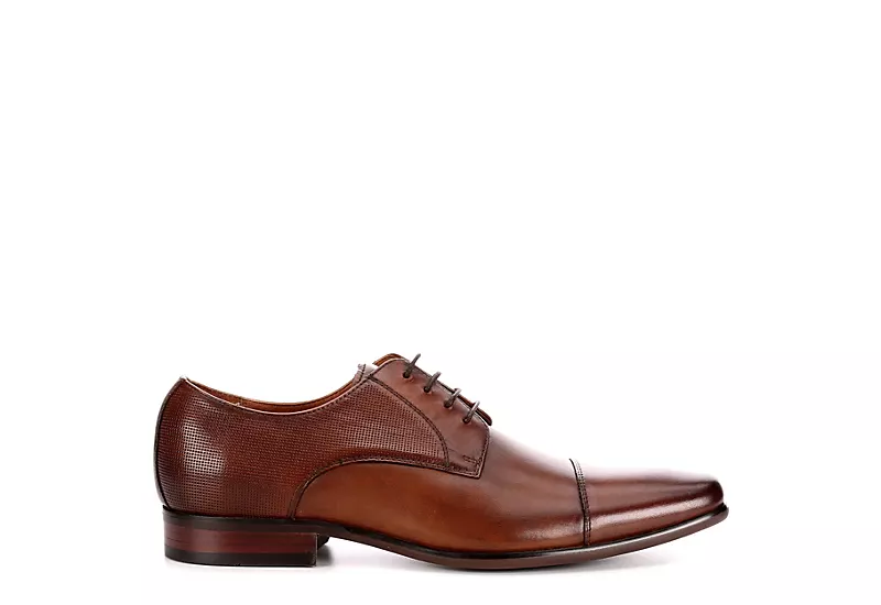 Florsheim Mens Postino Cap Toe Oxford - Cognac 4 Florsheim Mens Postino Cap Toe Oxford - Cognac - Image 2
