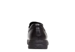 Deer Stags Mens Manager Slip Resistant Work Shoe - Black -Cheap Nike || Skechers || heydude Store US 01 500657 04