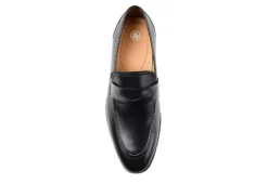 Thomas & Vine Mens Bishop Penny Loafer Oxford - Black -Cheap Nike || Skechers || heydude Store US 01 500742 05