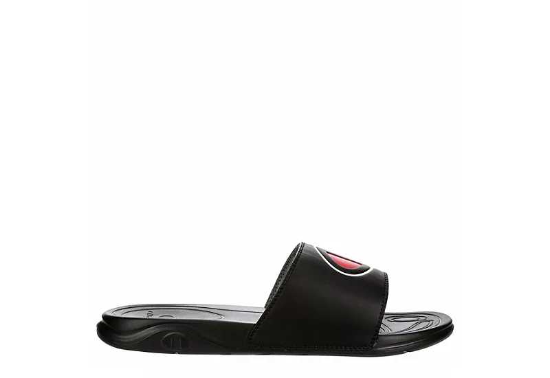 Champion Mens Mega Slide Big C Slide Sandal - Black 4 Champion Mens Mega Slide Big C Slide Sandal - Black - Image 2