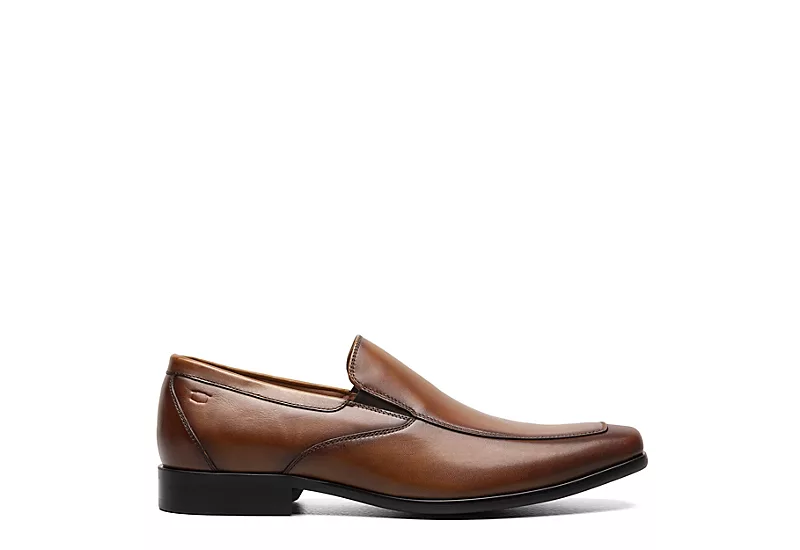 Florsheim Mens Postino Moc Toe Venetian Slip On Oxford - Cognac 4 Florsheim Mens Postino Moc Toe Venetian Slip On Oxford - Cognac - Image 2