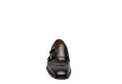 Stacy Adams Mens Torrance Plain Toe Double Monk Strap Oxford - Black -Cheap Nike || Skechers || heydude Store US 01 501558 02