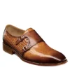 Stacy Adams Mens Torrance Plain Toe Double Monk Strap Oxford - Cognac -Cheap Nike || Skechers || heydude Store US 01 501559 00