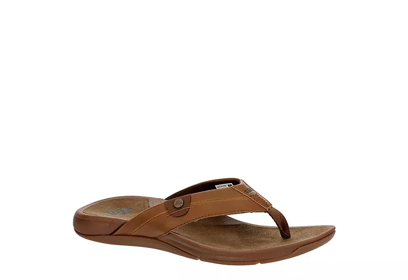 Reef Mens San Onofre Flip Flop Sandal - Brown 3 Reef Mens San Onofre Flip Flop Sandal - Brown