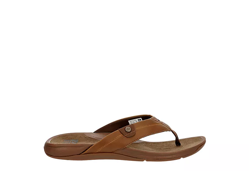 Reef Mens San Onofre Flip Flop Sandal - Brown 4 Reef Mens San Onofre Flip Flop Sandal - Brown - Image 2