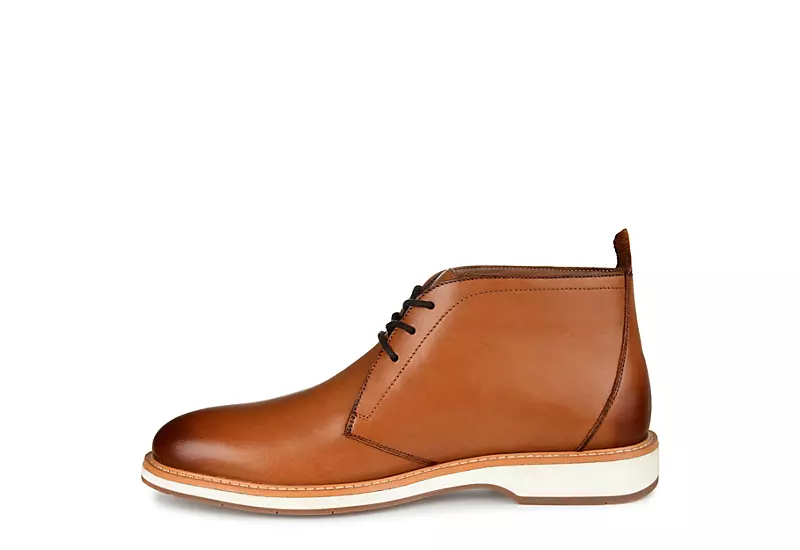 Thomas & Vine Mens Booker Chukka Boot - Cognac 6 Thomas & Vine Mens Booker Chukka Boot - Cognac - Image 4