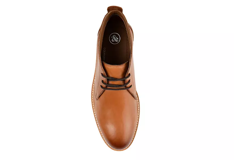Thomas & Vine Mens Booker Chukka Boot - Cognac 8 Thomas & Vine Mens Booker Chukka Boot - Cognac - Image 6