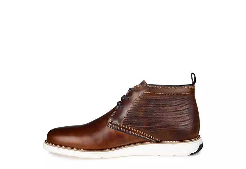 Thomas & Vine Mens Cutler Chukka Boot - Brown 6 Thomas & Vine Mens Cutler Chukka Boot - Brown - Image 4