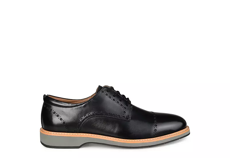 Thomas & Vine Mens Fremont Oxford - Black 4 Thomas & Vine Mens Fremont Oxford - Black - Image 2