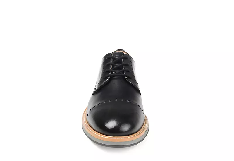 Thomas & Vine Mens Fremont Oxford - Black 5 Thomas & Vine Mens Fremont Oxford - Black - Image 3