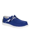 Heydude Mens Wally Slip On Sneaker - Blue -Cheap Nike || Skechers || heydude Store US 01 501809 00