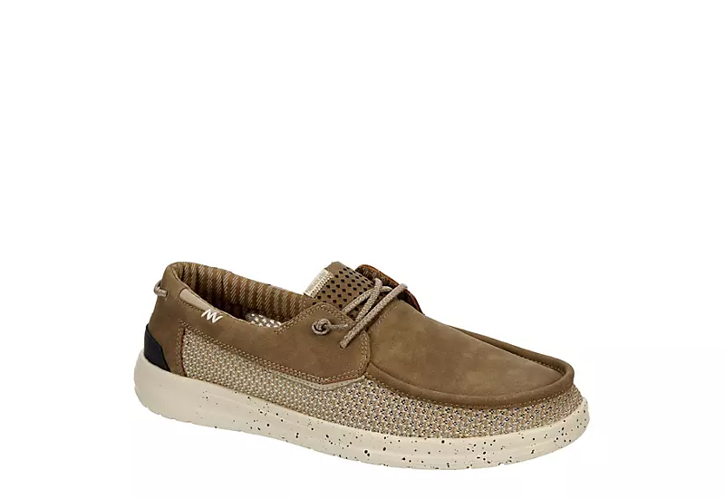 Heydude Mens Welsh Boat Shoe - Tan 3 Heydude Mens Welsh Boat Shoe - Tan