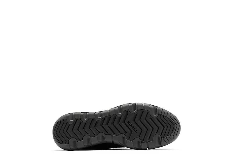 Sorel Mens Explorer Drift Waterproof Chukka Boot - Black 8 Sorel Mens Explorer Drift Waterproof Chukka Boot - Black - Image 6