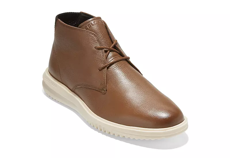 Cole Haan Mens Grand Chukka Boot - Brown 3 Cole Haan Mens Grand Chukka Boot - Brown