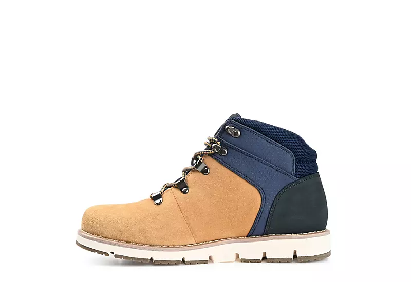 Territory Mens Boulder Lace-up Boot - Blue 6 Territory Mens Boulder Lace-up Boot - Blue - Image 4