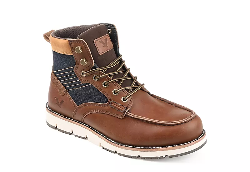 Territory Mens Macktwo Lace-up Boot - Brown 3 Territory Mens Macktwo Lace-up Boot - Brown