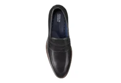 Johnston & Murphy Mens Stockton Penny Loafer Oxford - Black -Cheap Nike || Skechers || heydude Store US 01 502050 05