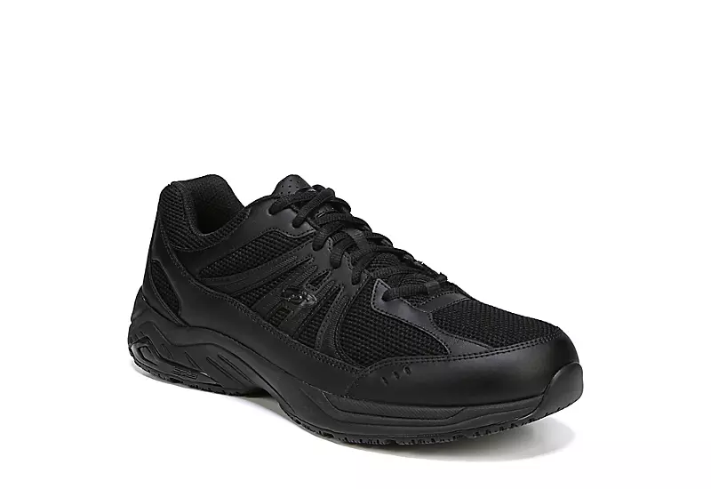 Dr. Scholl's Mens Monster I Slip Resistant Work Shoe - Black 3 Dr. Scholl's Mens Monster I Slip Resistant Work Shoe - Black