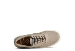 Sperry Mens Halyard Plushstep Cvo Sneaker - Taupe -Cheap Nike || Skechers || heydude Store US 01 502279 04