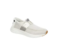 Heydude Mens Sirocco Slip On Sneaker - White