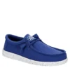 Heydude Mens Wally Slip On Sneaker - Blue -Cheap Nike || Skechers || heydude Store US 01 502319 00