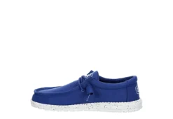 Heydude Mens Wally Slip On Sneaker - Blue -Cheap Nike || Skechers || heydude Store US 01 502319 03