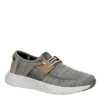 Heydude Mens Sirocco Slip On Sneaker - Grey -Cheap Nike || Skechers || heydude Store US 01 502322 00