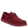 Heydude Mens Wally Slip On Sneaker - Red -Cheap Nike || Skechers || heydude Store US 01 502323 00
