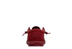 Heydude Mens Wally Slip On Sneaker - Red -Cheap Nike || Skechers || heydude Store US 01 502323 03