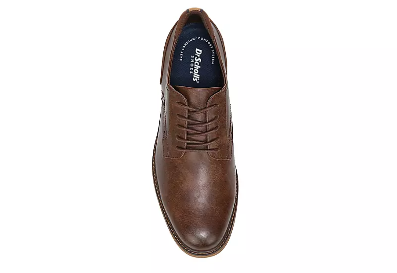 Dr. Scholls Work Mens Sync Up Oxford - Brown 8 Dr. Scholls Work Mens Sync Up Oxford - Brown - Image 6