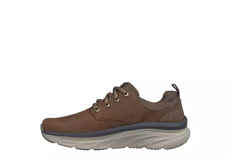 Skechers Mens Dlux Walker - Brown 5 Skechers Mens Dlux Walker - Brown - Image 3
