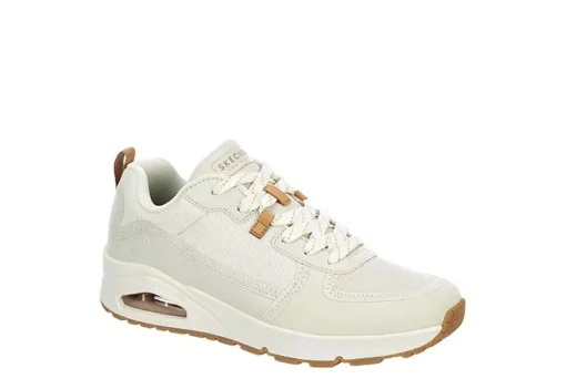 Skechers Mens Uno Sneaker - Off White -Cheap Nike || Skechers || heydude Store US 01 502410 00