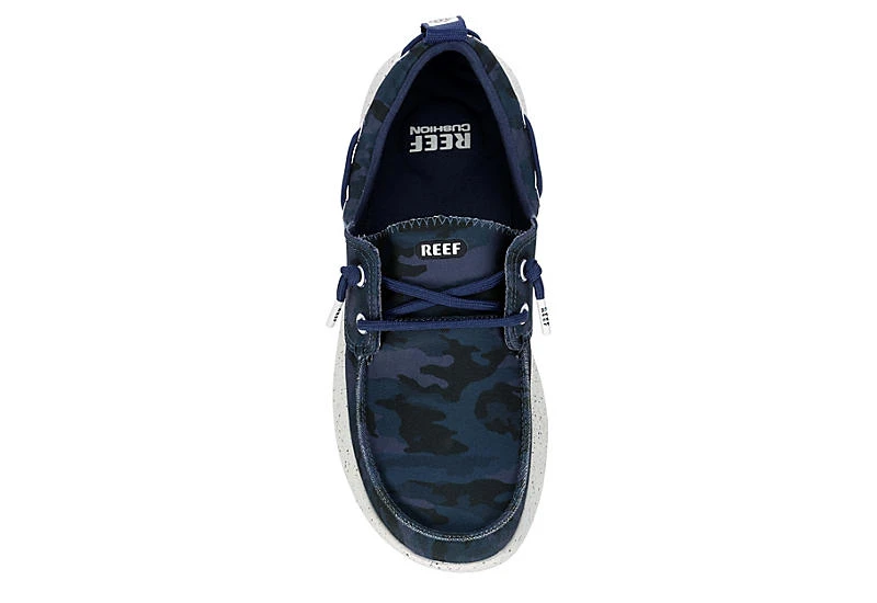 Reef Mens Swellsole Pier Boat Shoe - Navy 8 Reef Mens Swellsole Pier Boat Shoe - Navy - Image 6