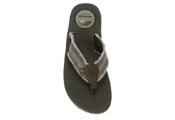 Margaritaville Mens Rag Time Flip Flop Sandal - Dark Brown -Cheap Nike || Skechers || heydude Store US 01 502724 05