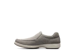Florsheim Mens Lakeside Canvas Moc Toe Slip On Oxford - Grey -Cheap Nike || Skechers || heydude Store US 01 502785 03