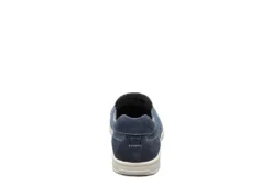 Florsheim Mens Lakeside Canvas Moc Toe Slip On Oxford - Navy -Cheap Nike || Skechers || heydude Store US 01 502787 04