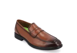 Vance Co Mens Keith Loafer Oxford - Chestnut