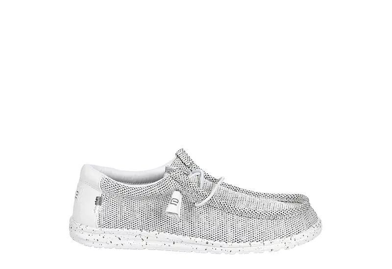 Heydude Mens Wally Slip On Sneaker - White 4 Heydude Mens Wally Slip On Sneaker - White - Image 2