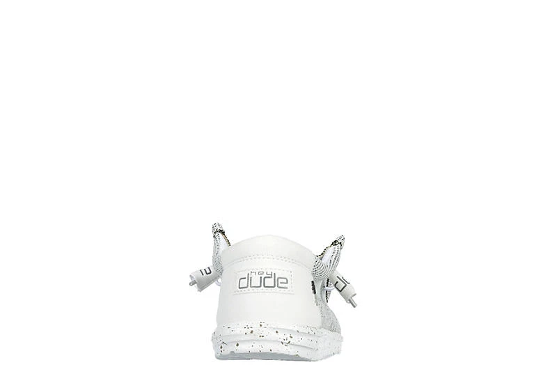 Heydude Mens Wally Slip On Sneaker - White 7 Heydude Mens Wally Slip On Sneaker - White - Image 5