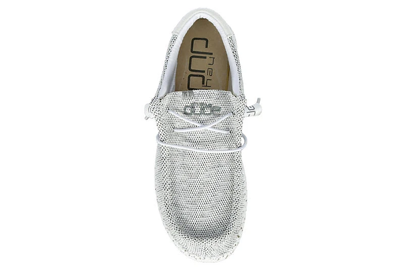 Heydude Mens Wally Slip On Sneaker - White 8 Heydude Mens Wally Slip On Sneaker - White - Image 6