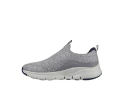 Skechers Mens Arch Fit Slip On - Grey -Cheap Nike || Skechers || heydude Store US 01 600472 02