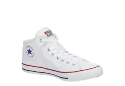 Converse Mens Chuck Taylor All Star High Street Sneaker - White