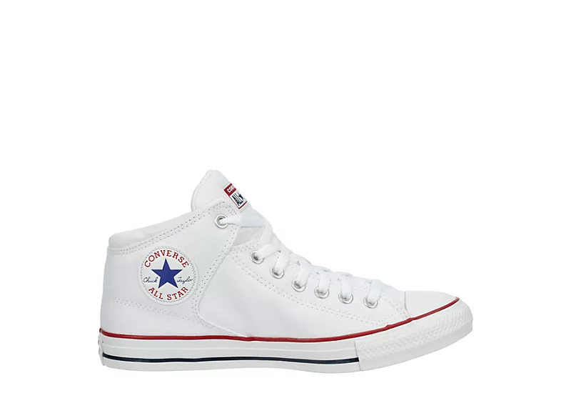 Converse Mens Chuck Taylor All Star High Street Sneaker - White 4 Converse Mens Chuck Taylor All Star High Street Sneaker - White - Image 2