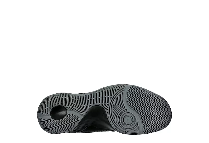 Nike Mens Fly By Mid 3 Basketball Shoe - Black 9 Nike Mens Fly By Mid 3 Basketball Shoe - Black - Image 7