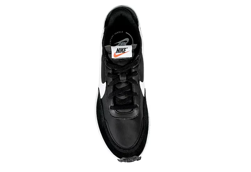 Nike Mens Waffle Debut Sneaker - Black 8 Nike Mens Waffle Debut Sneaker - Black - Image 6