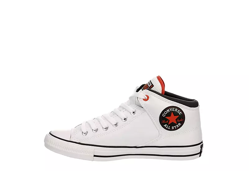 Converse Mens Chuck Taylor All Star High Street Sneaker - White 6 Converse Mens Chuck Taylor All Star High Street Sneaker - White - Image 4