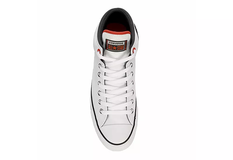 Converse Mens Chuck Taylor All Star High Street Sneaker - White 8 Converse Mens Chuck Taylor All Star High Street Sneaker - White - Image 6
